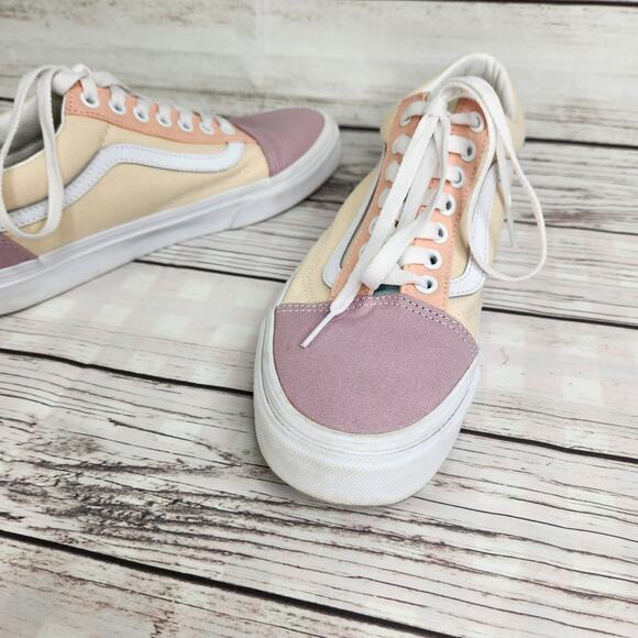 Vans Retro Pastel Block Old School Shoe Multicolor (Men 8/Women 9.5) Unisex - Picture 8 of 11